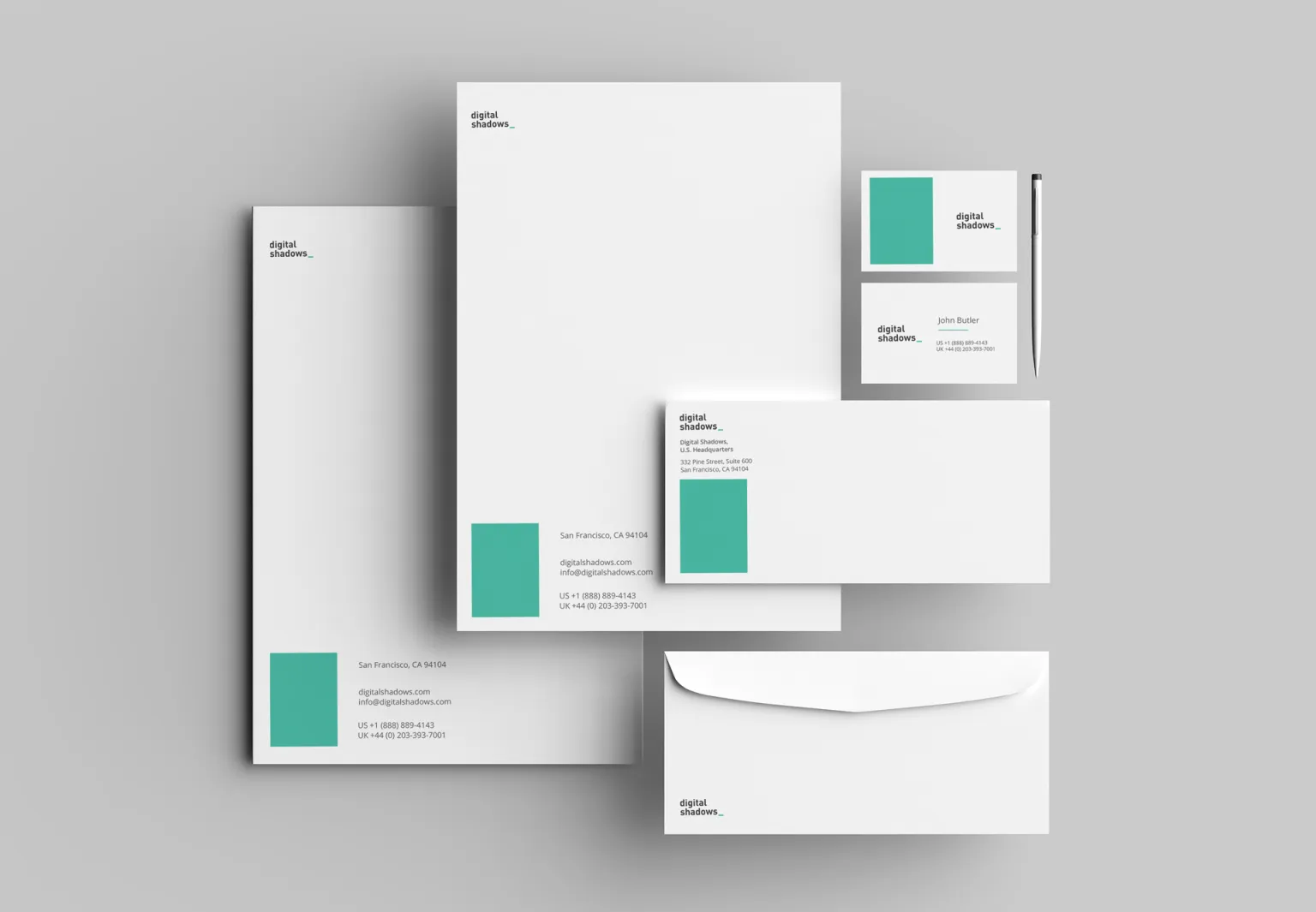 Stationery set design