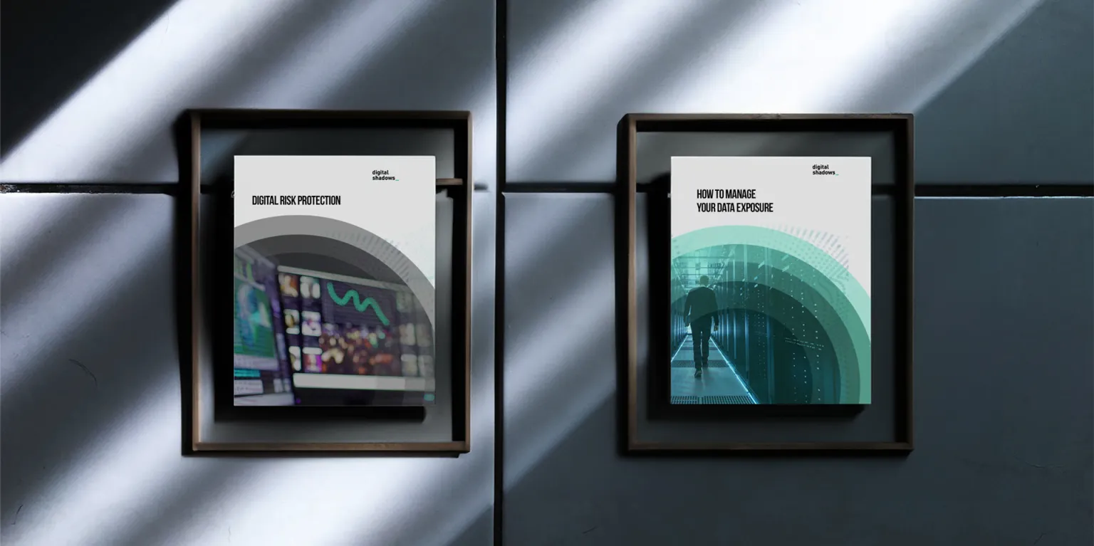 Two designs in a frame