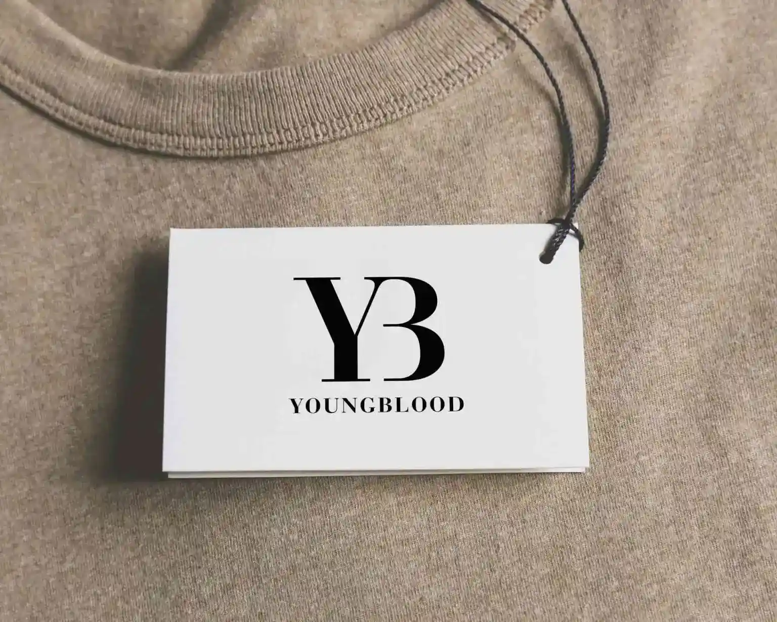 Young Blood logo tag